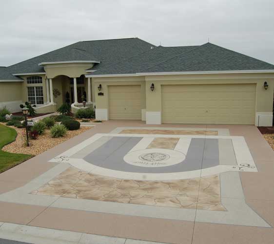 decorative concrete overlay