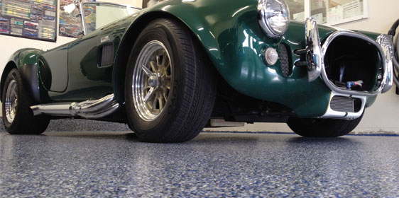 Epoxy Flake Garage Floor